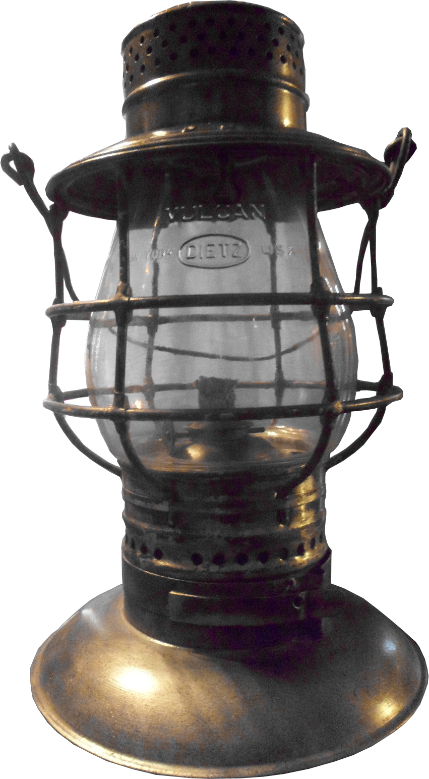 Dietz Tall Globe Railroad Lantern Vlalues No 6 No 39 Steel Clad Vulcan Empire And Xlcr 8914